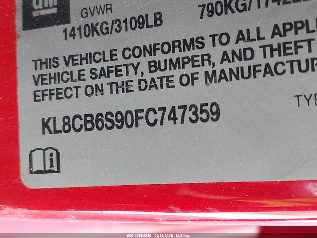 Chevrolet Spark Ls Cvt