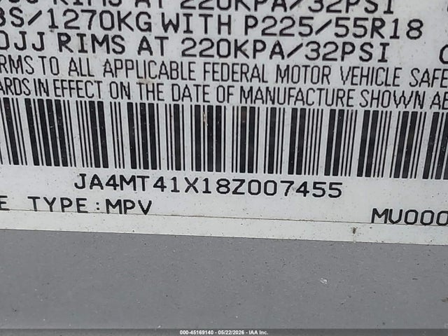 Mitsubishi Outlander Xls