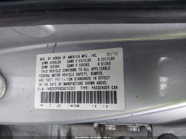Honda Accord 2.4 Se