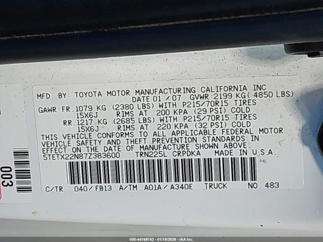 Toyota Tacoma