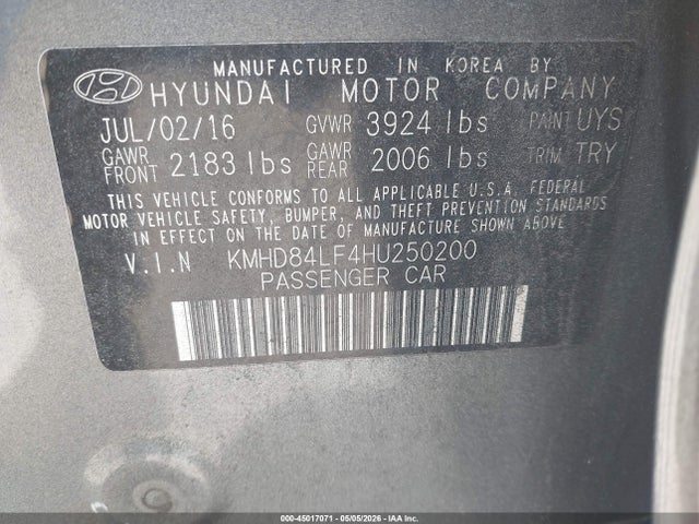 Hyundai ELANTRA Value Edition