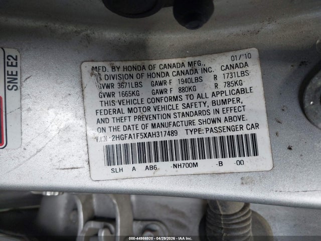 Honda Civic Lx