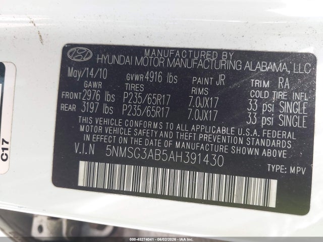 Hyundai SANTA FE Gls
