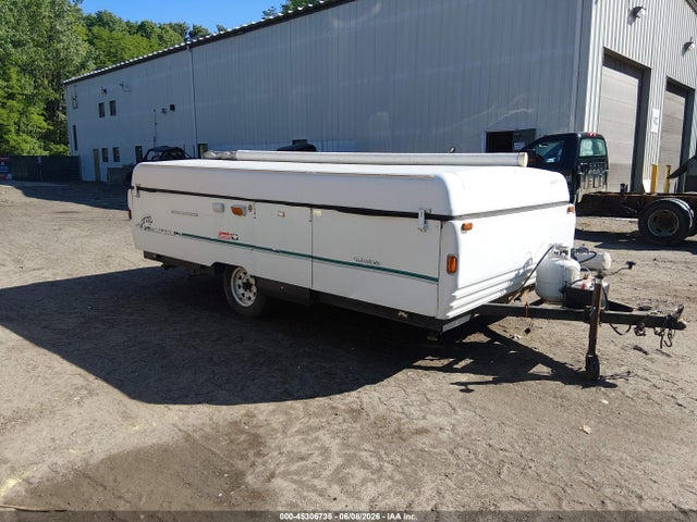 Salvage Coleman Pop Up Trailer Image