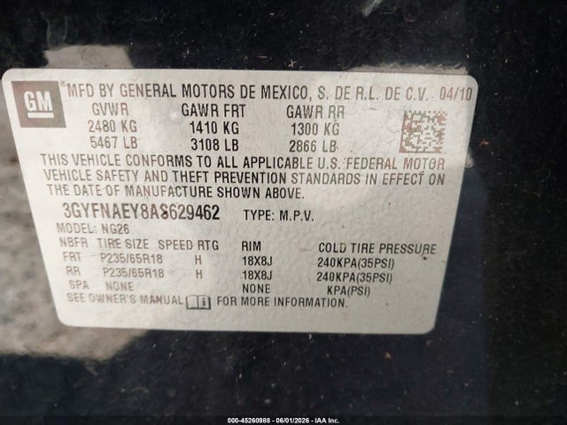 Cadillac SRX Luxury Collection
