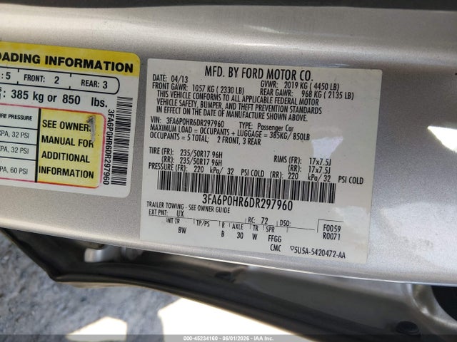 Ford Fusion Se