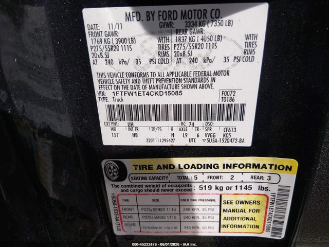 Ford F-150 Lariat