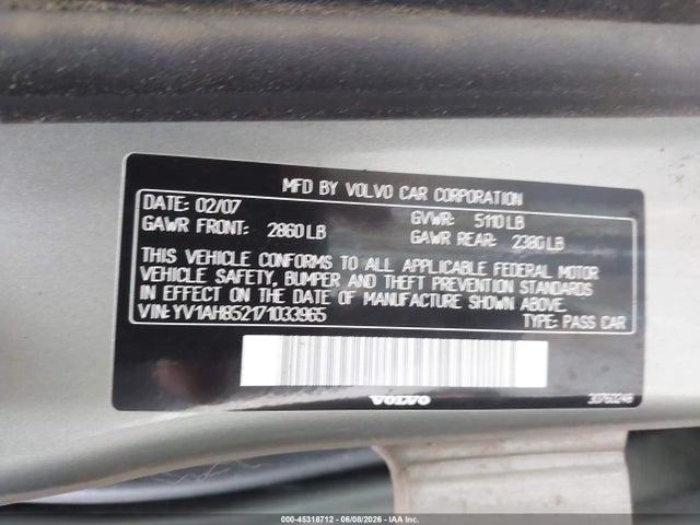 Volvo S80 V8