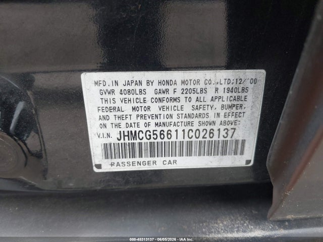 Honda Accord 2.3 Ex