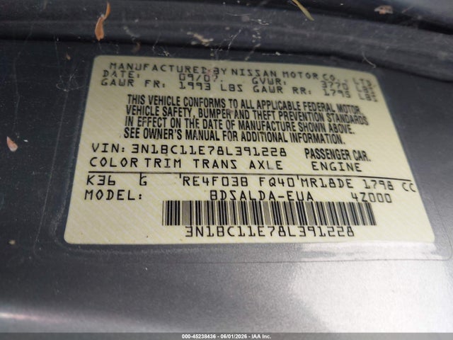 Nissan Versa 1.8s