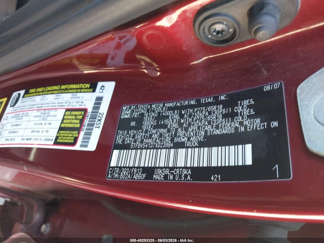 Toyota Tundra Sr5 5.7l V8