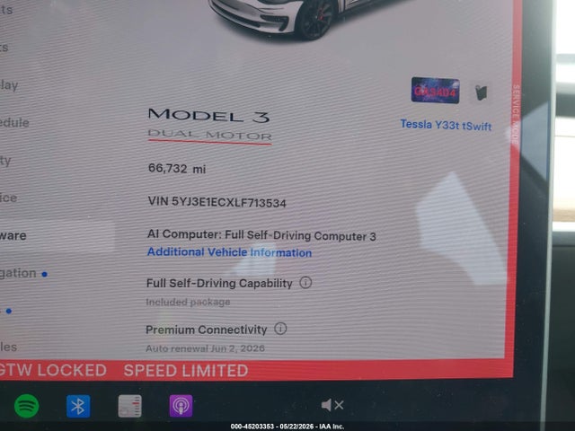 Tesla Model 3 Performance Dual Motor All-wheel Drive