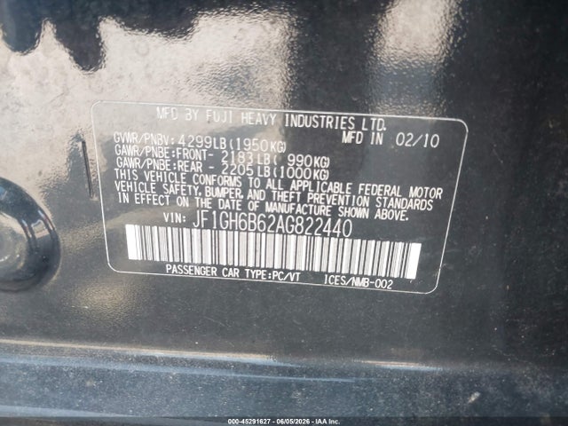 Subaru Impreza 2.5i Premium