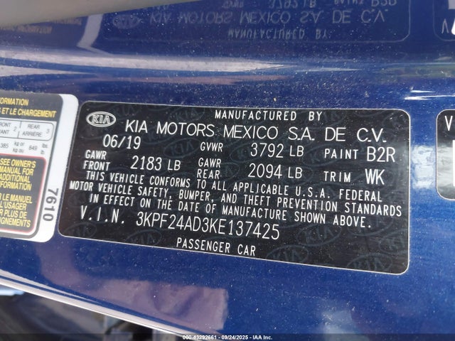 Kia Forte Lxs