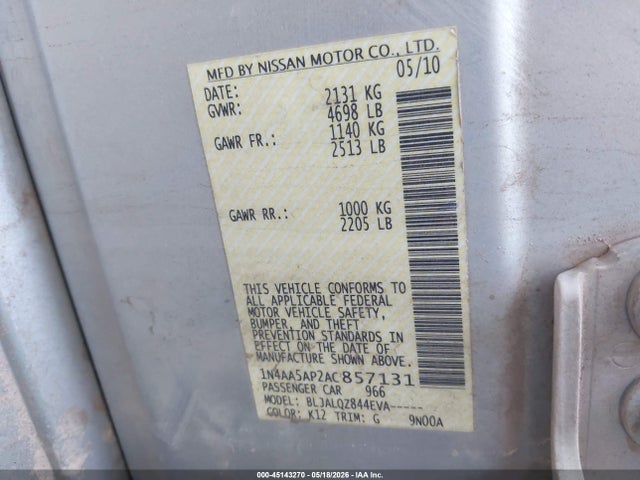 Nissan Maxima 3.5 S