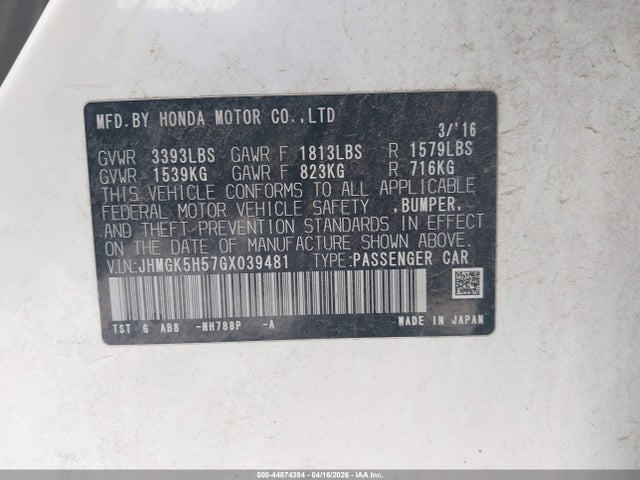 Honda Fit Lx