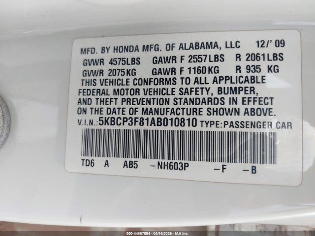 Honda Accord 3.5 Ex-l