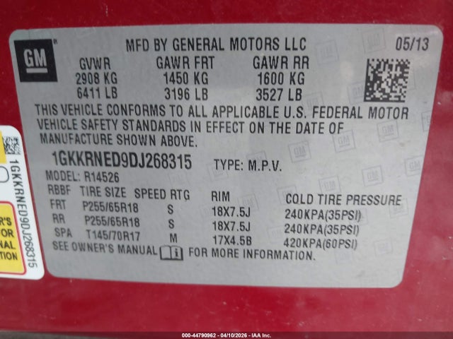 GMC Acadia Sle-1