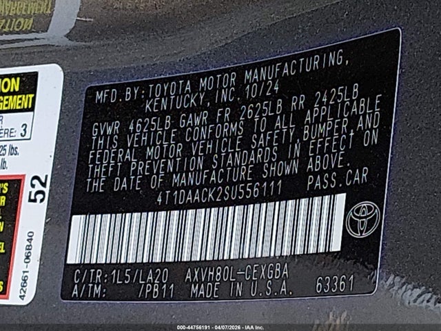 Toyota Camry Xle