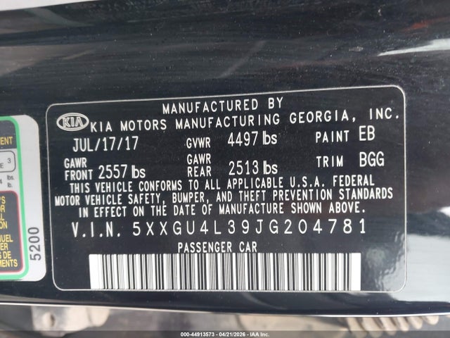 Kia Optima Ex