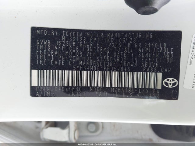 Toyota Corolla Le