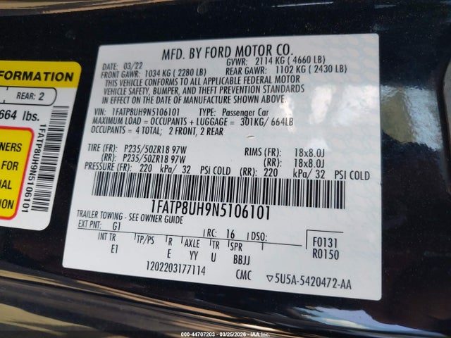 Ford Mustang Ecoboost Premium