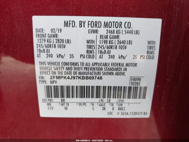 Ford Edge Sel
