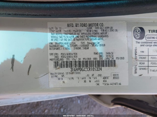 Ford Fusion S