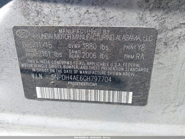 Hyundai ELANTRA Se