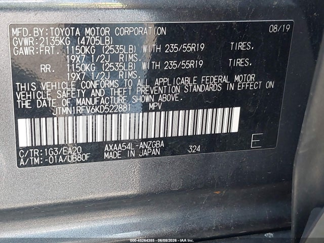 Toyota RAV4 Limited