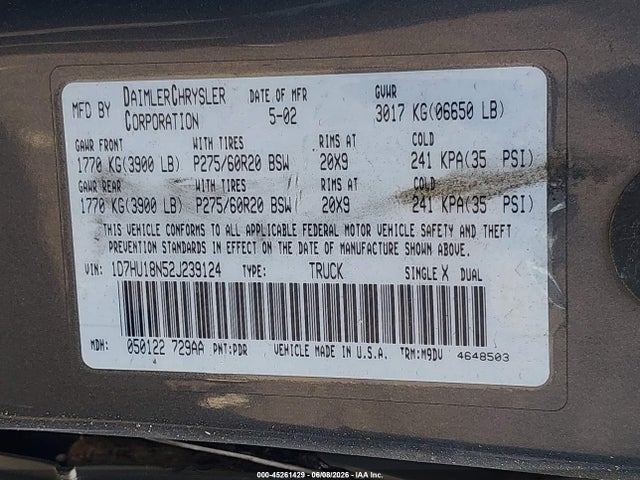 Dodge Ram 1500 St
