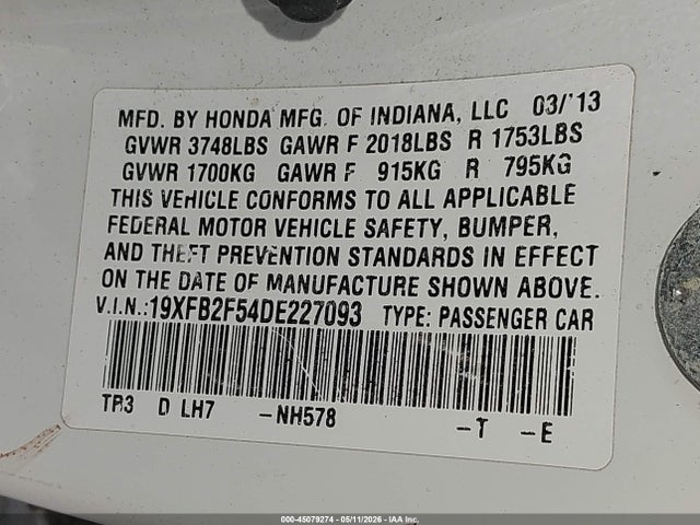 Honda Civic Lx