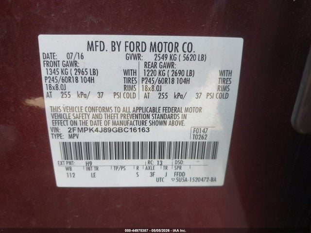 Ford Edge Sel