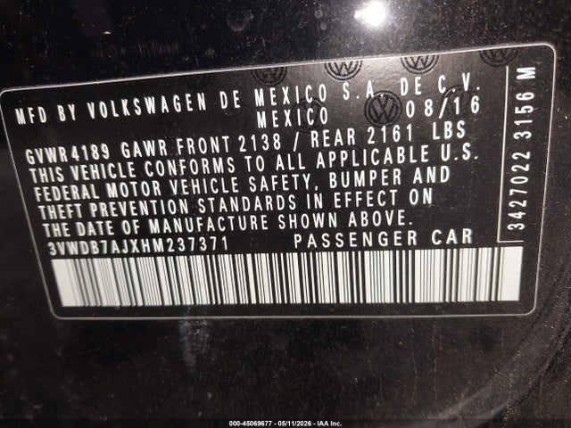 Volkswagen Jetta 1.4t Se