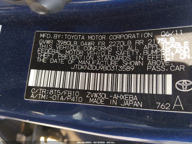 Toyota Prius Three