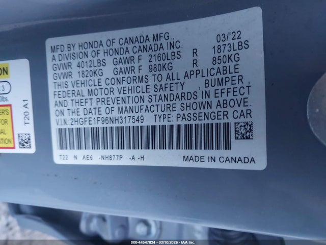 Honda Civic Touring