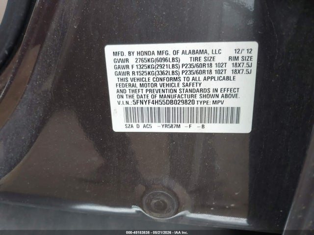 Honda Pilot Ex-l