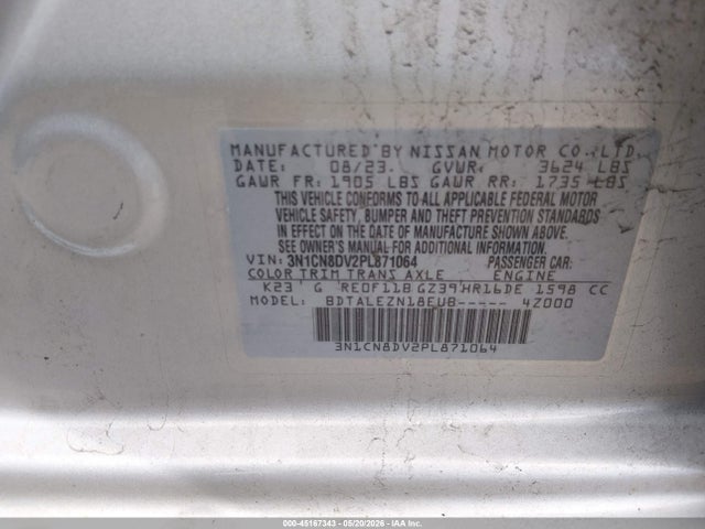 Nissan Versa 1.6 S Xtronic Cvt