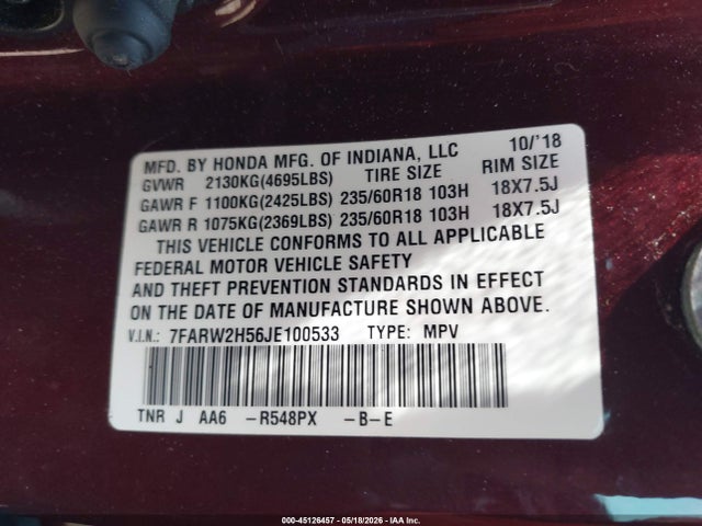 Honda CR-V Ex