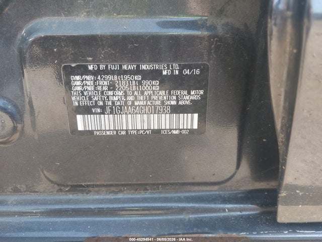 Subaru Impreza 2.0i