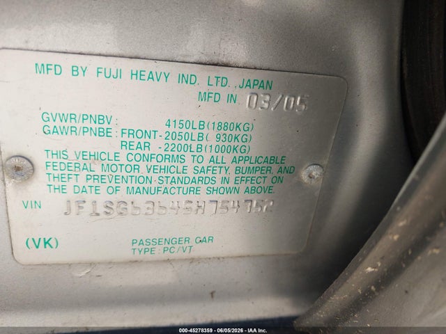 Subaru Forester 2.5x
