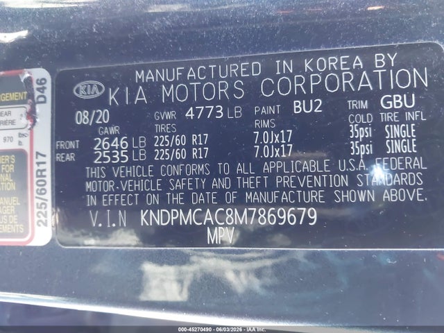 Kia Sportage Lx