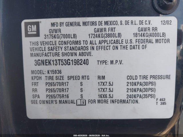 Chevrolet Avalanche 1500