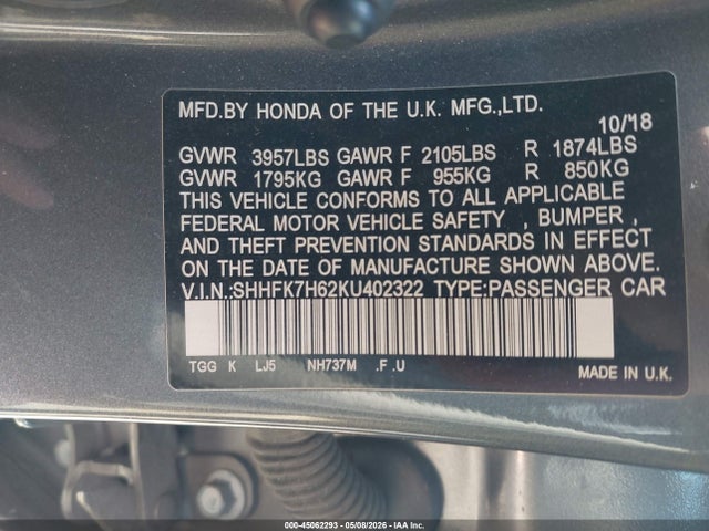 Honda Civic Ex