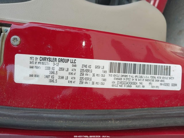 Dodge Grand Caravan Sxt