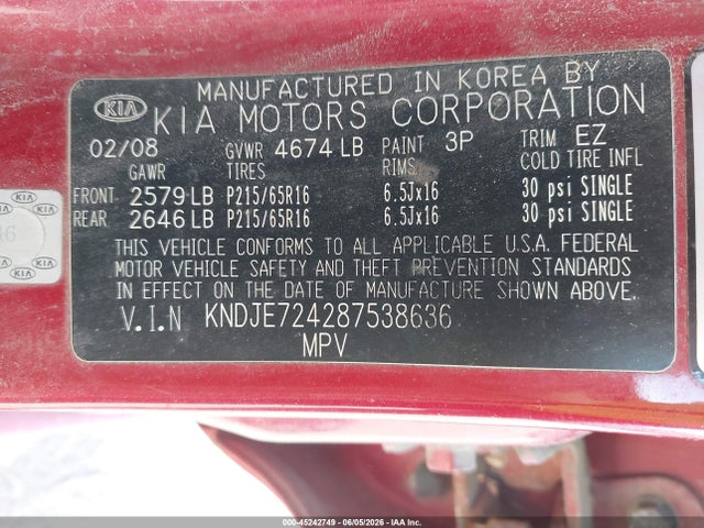 Kia Sportage Lx