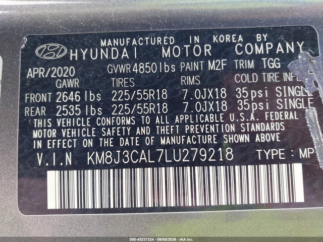 Hyundai TUCSON Sel