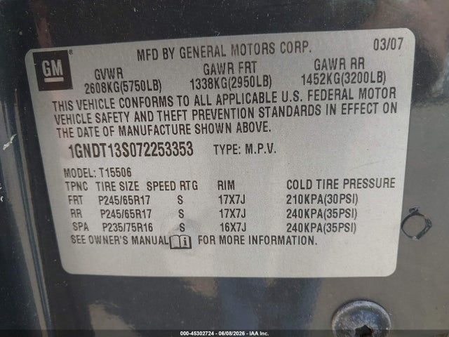 Chevrolet Trailblazer Ls