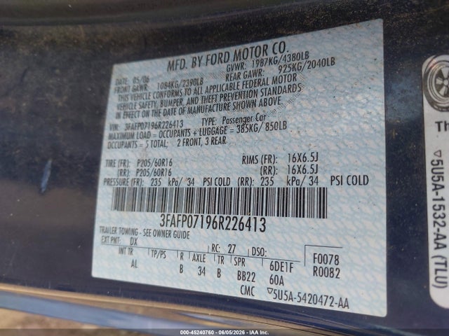 Ford Fusion Se