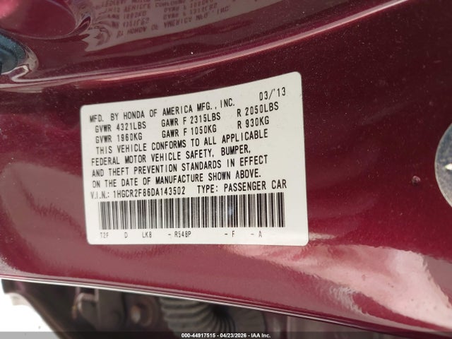 Honda Accord Ex-l